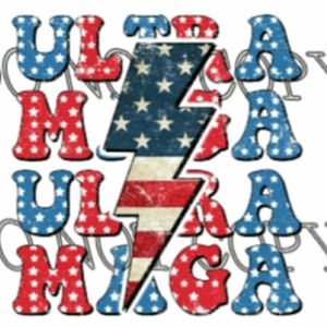 Ultra Maga Sublimation transfers